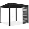 Horizontalios žaliuzės pavėsinėms Pergola ELEGANCE/DELUXE/FUSION 1 m, Anthracite (93 cm)