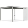 Horizontalios žaliuzės pavėsinėms Pergola ELEGANCE/DELUXE/FUSION 1.3 m, Baltas (123.5 cm)