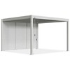 Horizontalios žaliuzės pavėsinėms Pergola ELEGANCE/DELUXE/FUSION 1.3 m, Baltas (123.5 cm)
