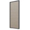 Horizontalių žaliuzių sienelė pavėsinėms Pergola ELEGANCE/DELUXE/FUSION 1.2 m, Woodgrain (113.3 cm)