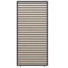 Horizontalių žaliuzių sienelė pavėsinėms Pergola ELEGANCE/DELUXE/FUSION 1.2 m, Woodgrain (113.3 cm)