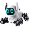 Interaktyvus robotas šuo su nuotoliniu valdymu TOOBY RC 4WD 360°, baltas/juodas