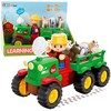 Interaktyvus traktorius su ūkininko ir gyvūnų figūrėlėmis "Farmer Fun Truck"