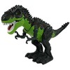 Interaktyvus ugnimi alsuojantis dinozauras, žalias