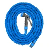 Išsitempianti sodo žarna su purkštuku Bradas Trick Hose 10m-30m, melsva