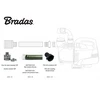 Jungtis Bradas PIN LUG PP, 1 1/2" žarnoms