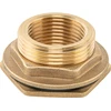 Jungtis vid.sr. 1/2" – išor.sr. 3/4" su veržle vid.sr. 3/4" ir tarpine Bradas, žalvaris
