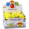 Kamuoliukas Emoticon, geltonas, 10 cm (1 vnt.)