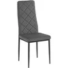 Kėdė Marko-2 Rhombi, velvet, pilka