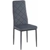 Kėdė Marko-2 Rhombi, velvet, pilka