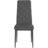 Kėdė Marko-2 Rhombi, velvet, pilka