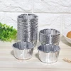 Keksiukų formelės, 50 vnt., sidabrinės