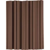 Klipsai tvoros juostai Bradas Solid, 19 cm, 20 vnt., ruda