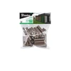 Klipsai tvoros juostai Bradas Solid, 4.75 cm, 40 vnt., ruda