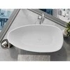 Konglomerato vonia Mexen Imola, 150 x 77 cm, Baltas matt