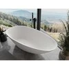 Konglomerato vonia Mexen Milano, 170 x 86 cm, Baltas matt