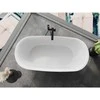 Konglomerato vonia Mexen Siena, 170 x 80 cm, Baltas gloss