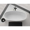 Konglomerato vonia Mexen Torino, 155 x 78 cm, Baltas gloss