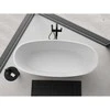 Konglomerato vonia Mexen Torino, 175 x 78 cm, Baltas gloss