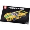 Konstruktoriaus rinkinys "Sportinis automobilis P1 GTR", geltonas/žalias, 368 el.