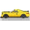 Konstruktoriaus rinkinys "Sportinis automobilis", geltonas, 319 d.
