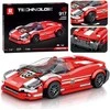 Konstruktorius sportinis raudonas automobilis 917