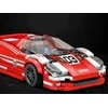 Konstruktorius sportinis raudonas automobilis 917
