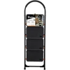 Kopėčios Bradas, juodos, 4 pakopų