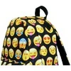 Kuprinė Emoji su penalu, juoda
