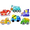 Kūrybinis gipso magnetukų gamybos rinkinys "Trucks"