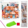 Kūrybinis rinkinys - deimantinė mozaika 3D "Meškiukai"