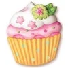 Kūrybinis rinkinys magnetukams iš gipso gaminti "Cupcake"