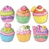 Kūrybinis rinkinys magnetukams iš gipso gaminti "Cupcake"