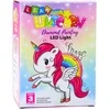 Kūrybinis rinkinys "Unicorn Diamond Painting LED Light"
