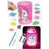 Kūrybinis rinkinys "Unicorn Diamond Painting LED Light"