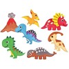 Kūrybinis siuvimo rinkinys iš veltinio "Dinozaurų pasaulis"