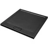 Kvadratinis dušo padėklas Besco Axim UltraSlim Stone Effect New, 90 x 90 x 4,5 cm