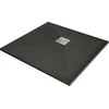 Kvadratinis dušo padėklas Mexen Stone+ su sifonu, Anthracite, 90 x 90 cm