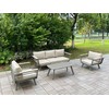 Lauko baldų komplektas ASPEN CAFFE, Taupe