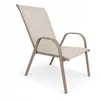 Lauko baldų komplektas Bergama Round 60 cm, 2+1, Taupe