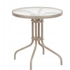 Lauko baldų komplektas Bergama Round 60 cm, 2+1, Taupe