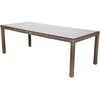 Lauko baldų komplektas Bristol 230 cm, 8+1, Ginger / Brown Melange