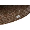Lauko baldų komplektas Bristol Round Elegant 180 cm, 8+1, Ginger / Brown Melange