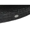 Lauko baldų komplektas Bristol Round Elegant 180 cm, 8+1, Pilkas / Pilkas Melange