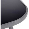 Lauko baldų komplektas Casablanca 145 cm, 6+1, Sidabrinis / Pilkas