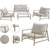 Lauko baldų komplektas Lardos, beige