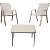Lauko baldų komplektas Malabo Wood, Taupe, 2 asm.