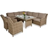 Lauko baldų komplektas MARYLAND DINING, Brown