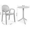 Lauko baldų komplektas PALMA/STEP 2+1, Bianco