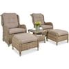 Lauko baldų komplektas SIENNA DUO PREMIUM, Brown